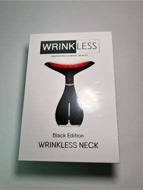 WRINKLESS Neck Device - Black Edition with Red Accent